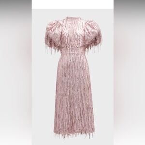 Pink sequin Rotate BIRGER Christensen dress. Worn only once.